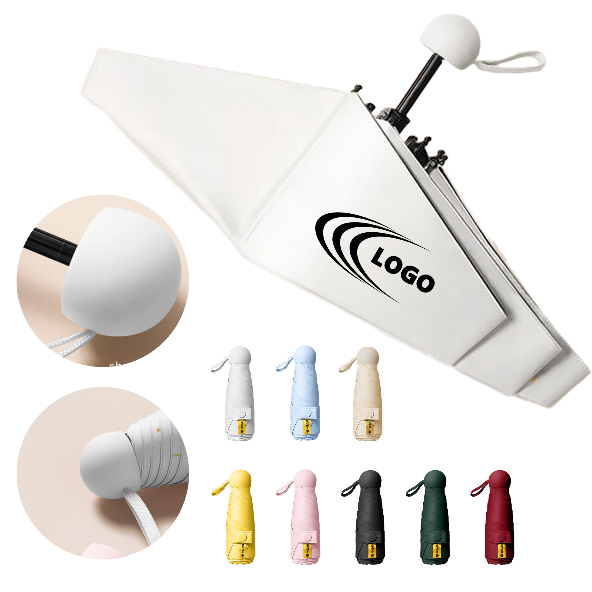 Portable 5-Fold Umbrella For Travel & Commutes 2