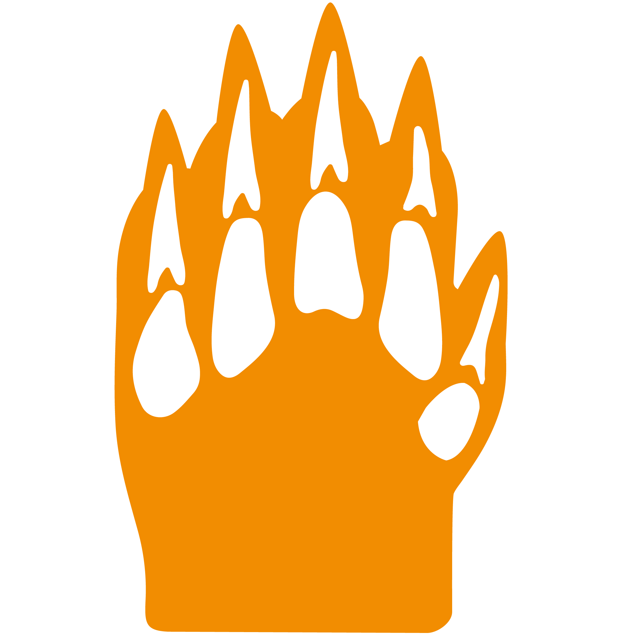 Foam Dinosaur Claw Mitt 14