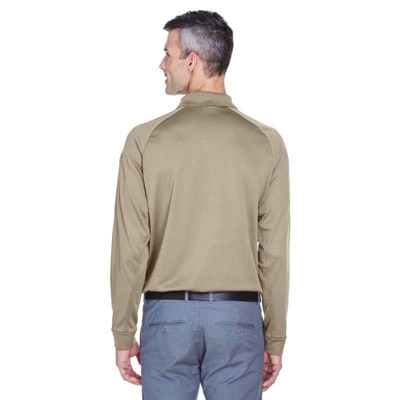 Harriton Men's Advantage Snag Protection Plus Long-Sleeve Tactical Polo 4