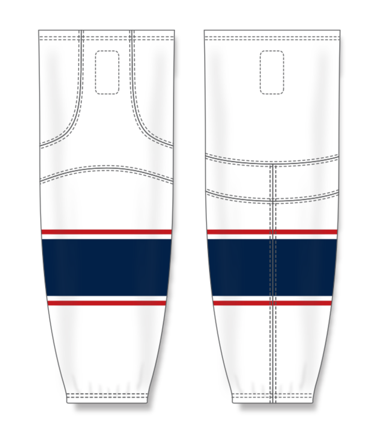 Cut & Sew Pro Hockey Socks HS2100-G145 3