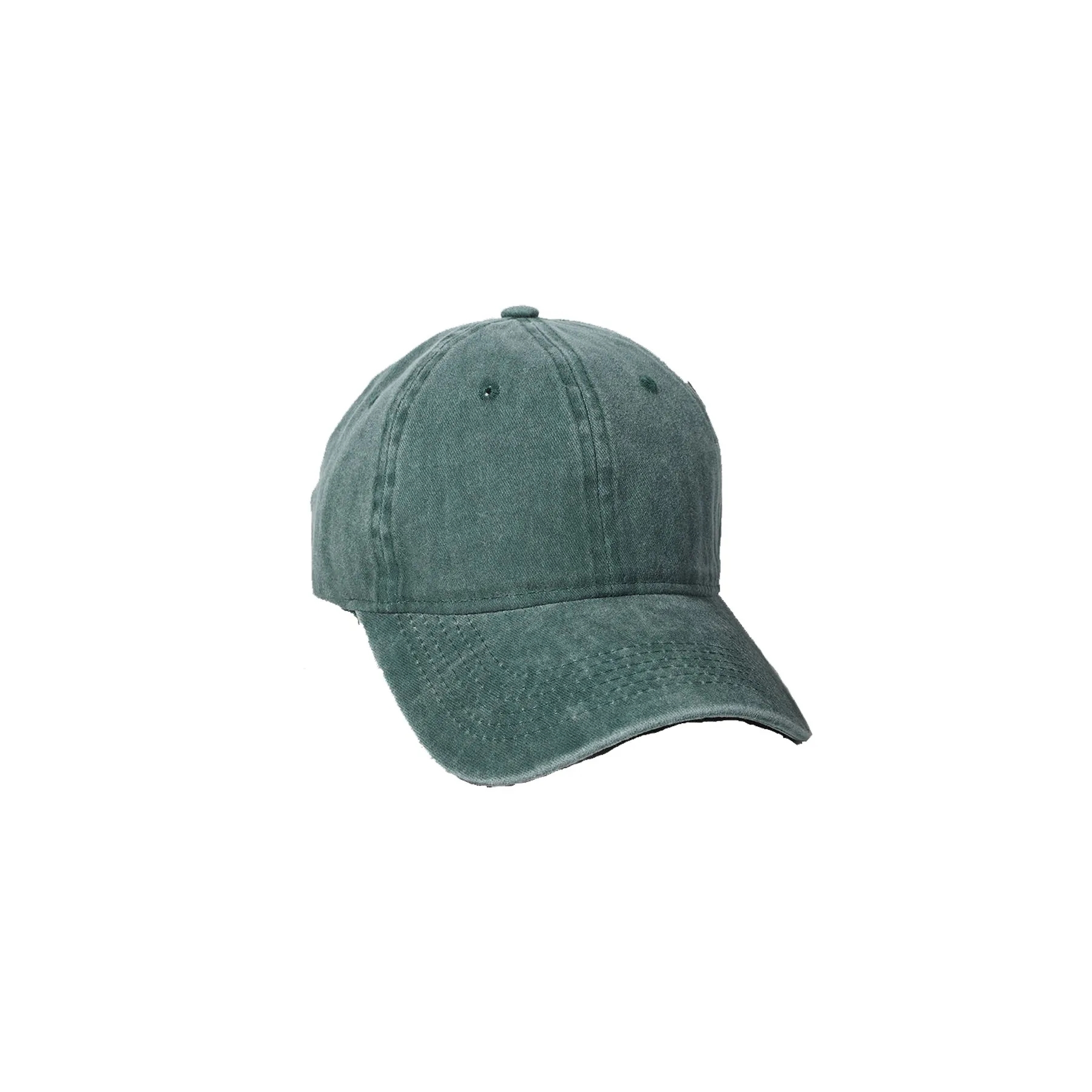 Washed Pigment Dyed Cotton Dad Baseball Cap 12