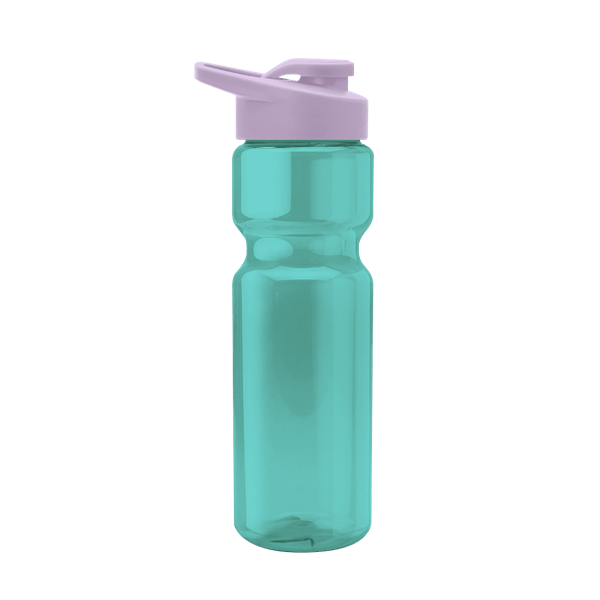Blazer 28oz Transparent Bike Bottle w/Drink-thru Lid 2657