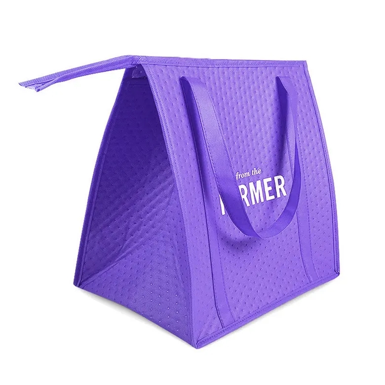 Premium Reusable Insulated Grocery Tote Bag 16
