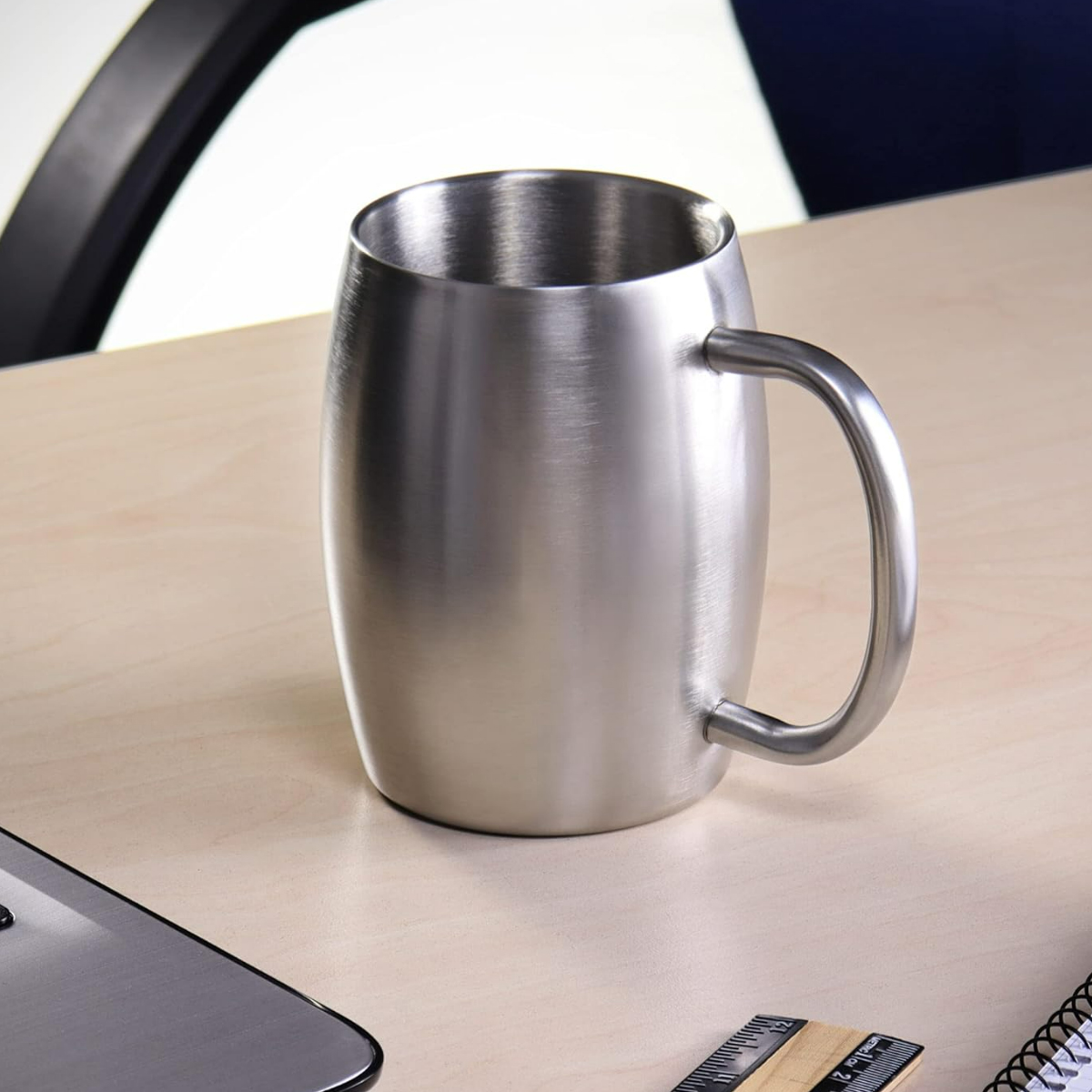 16Oz. Stainless Steel Beer Mug with Handle 6