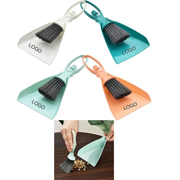 Mini Car Dustpan And Cleaning Brush Set 5