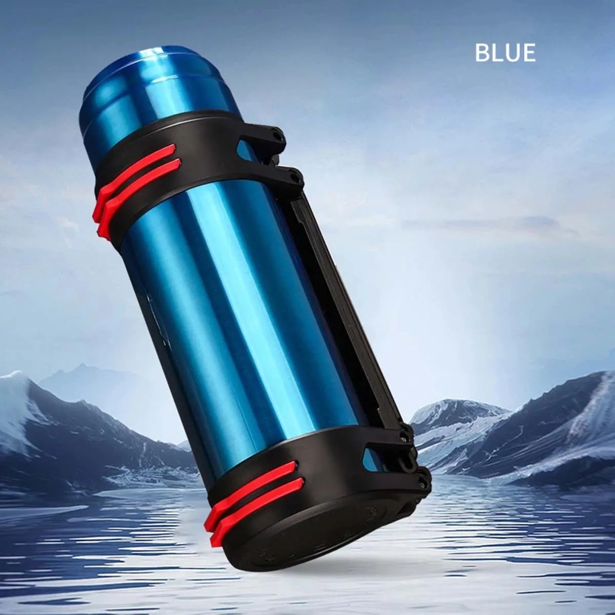 40oz. Insulated Bottle Travel Vacuum Stainless Steel Thermos 9