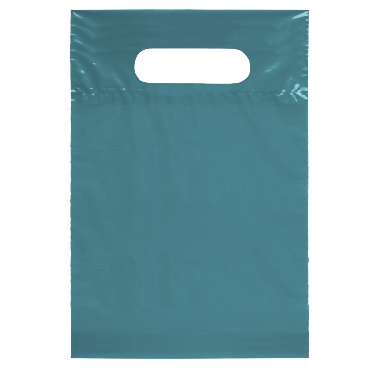 Die Cut Handle Bag - 7W x 10 1/2H - Flexo Ink Print 3