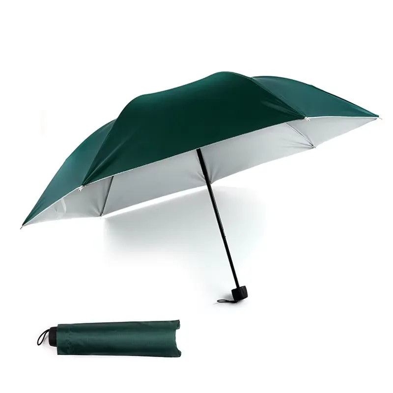 42" Arc Budget Promotional Telescopic Folding Umbrella 8