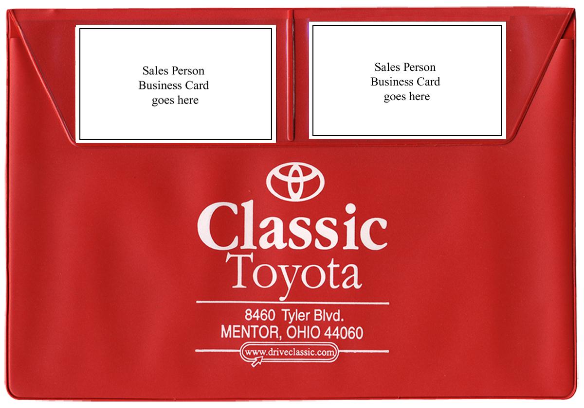 Document Case with Two Pockets on the Flap 2