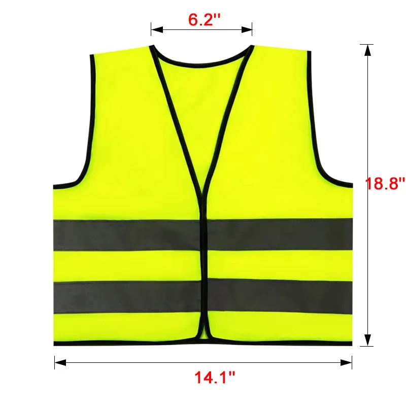 Reflective Outdoor Nightshirt Vest for Kids and Students 4