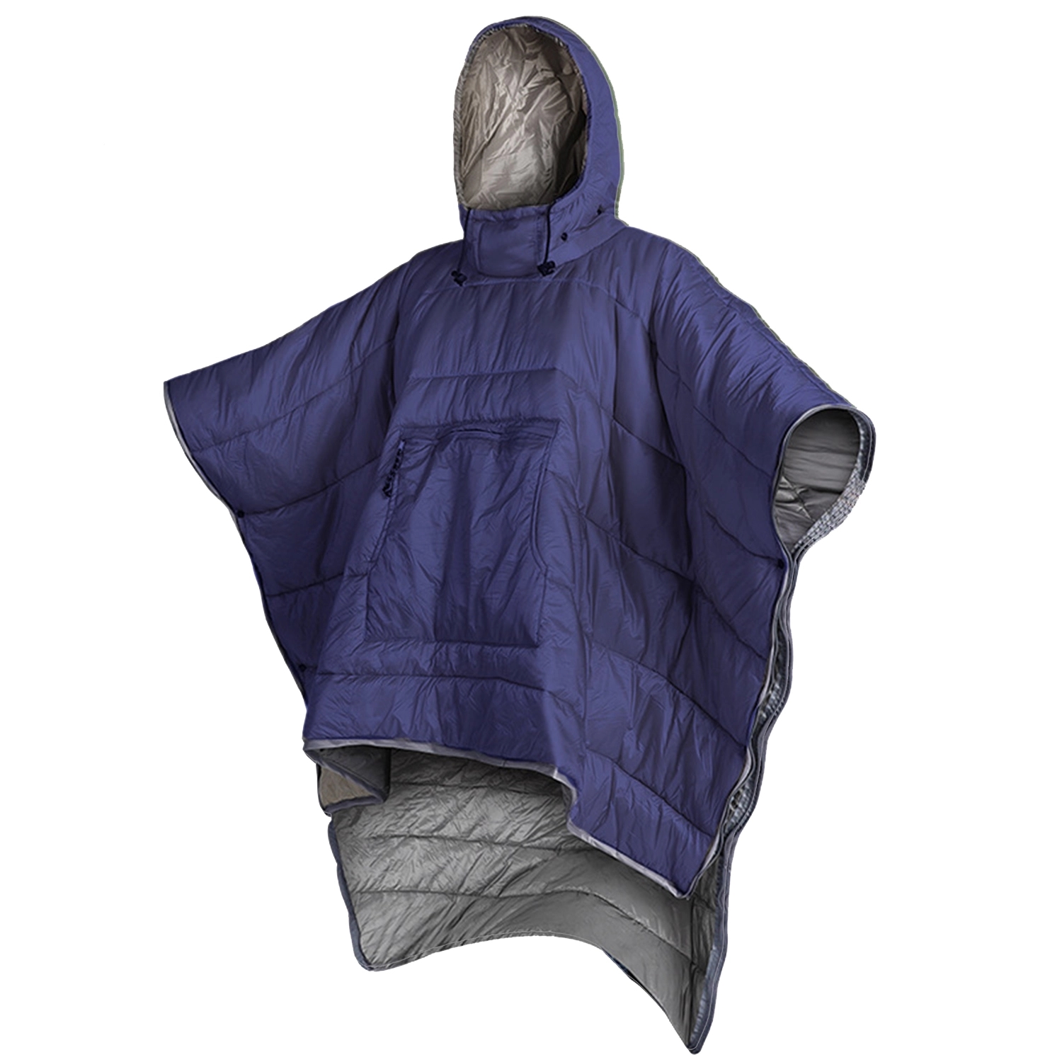 Poncho Coat Warmth Hooded Blanket Sleeping Bag 4