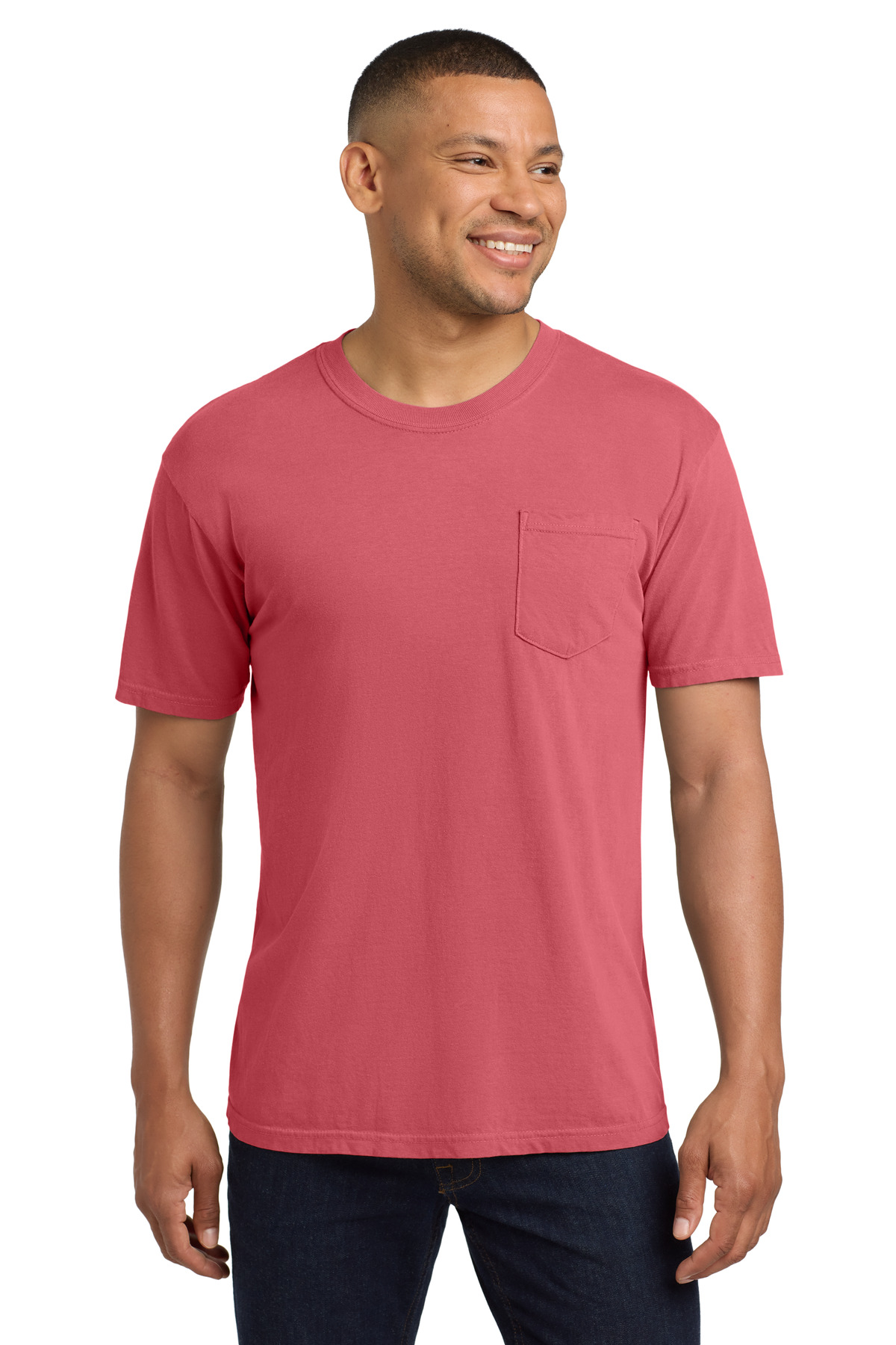 COMFORT COLORS Heavyweight Ring Spun Pocket Tee. 6030 36