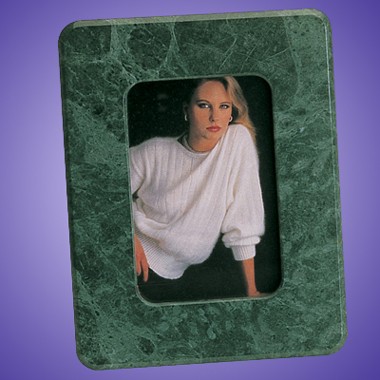 GREEN MARBLE PHOTO FRAME 31/2X 2