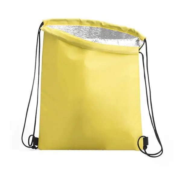 210D Polyester Drawstring Insulated Cooler Bag 4