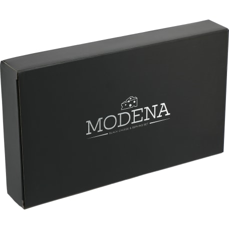 Modena Black Cheese & Serving Set 39