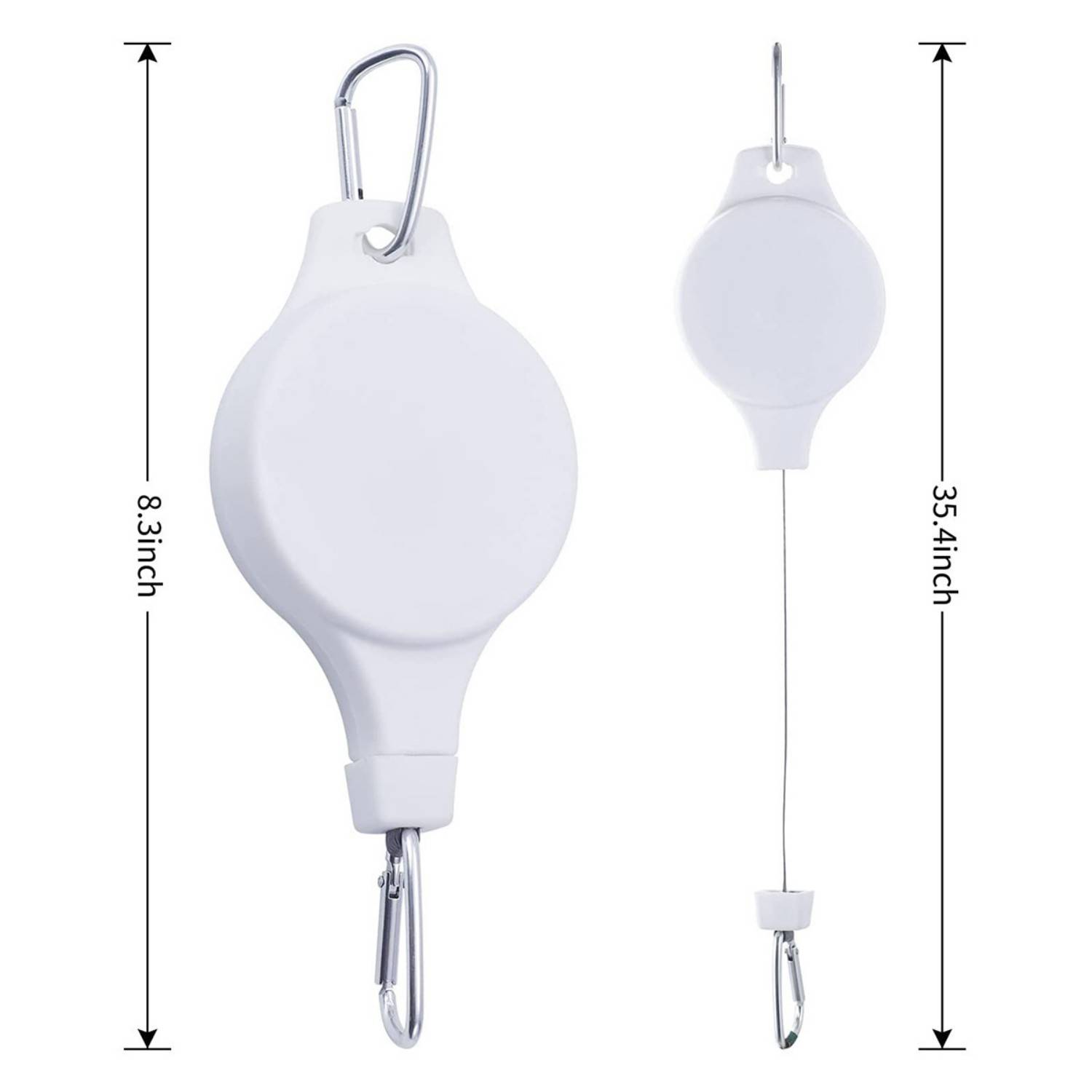 Plastic Retractable plant Hanger Hook 2