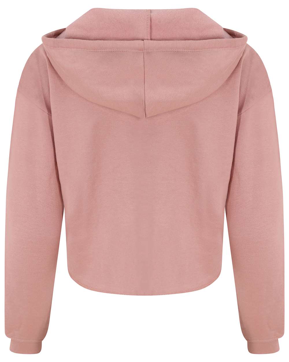 Women's Girlie Cropped Hooded Fleece with Pocket - JHA016 8