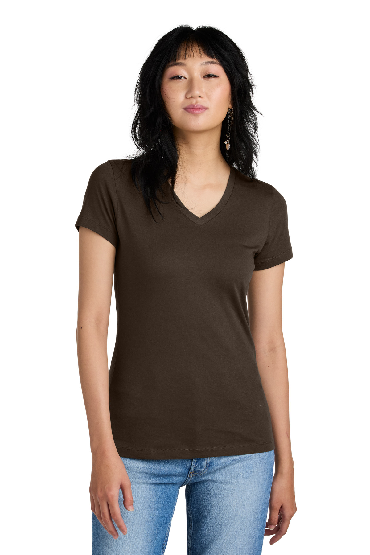 District® Women's Perfect Weight V-Neck Tee 59