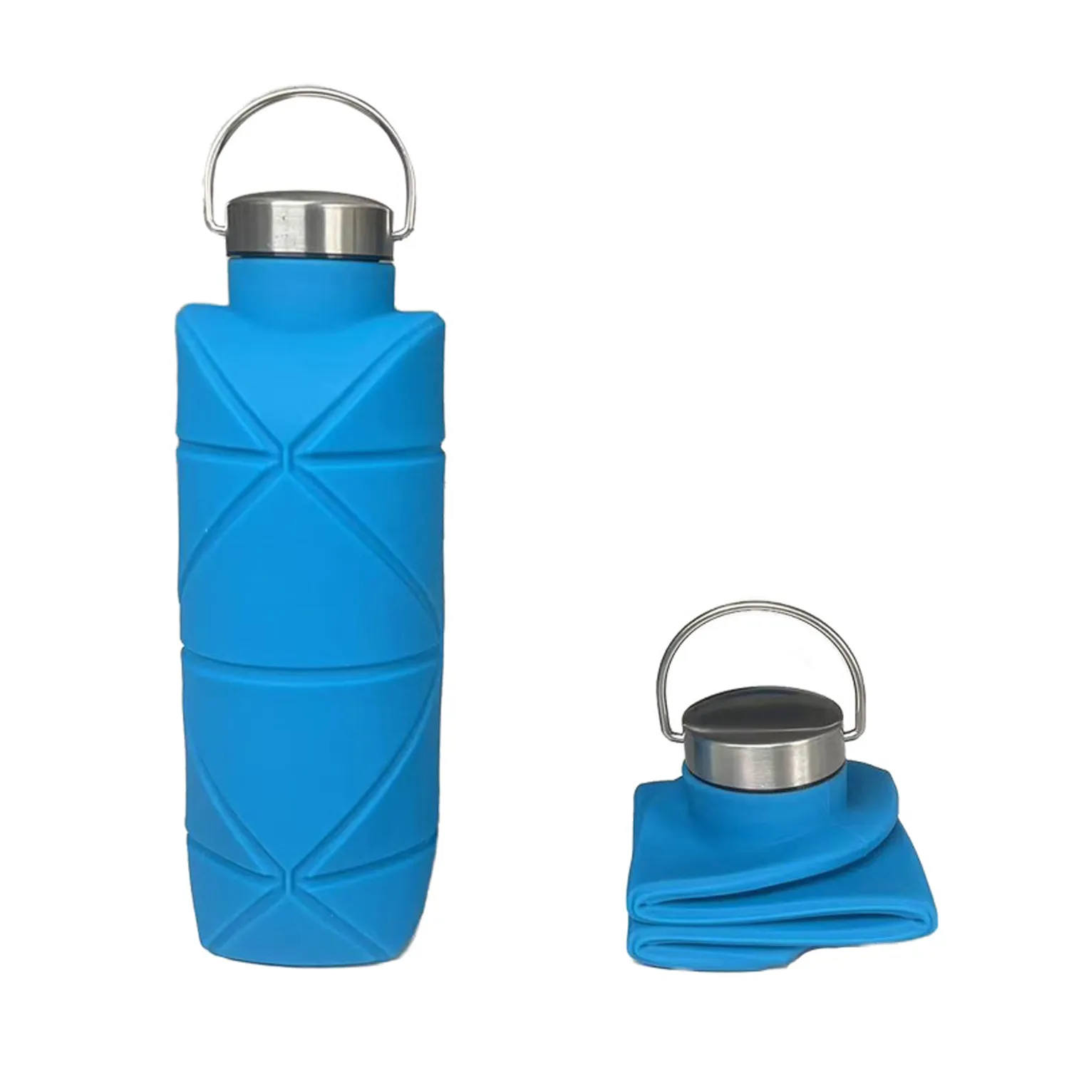 Outdoor Sports Silicone Folding Kettle 4