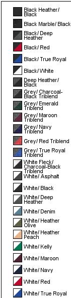 BELLA+CANVAS Unisex 3/4-Sleeve Baseball Tee. BC3200 30