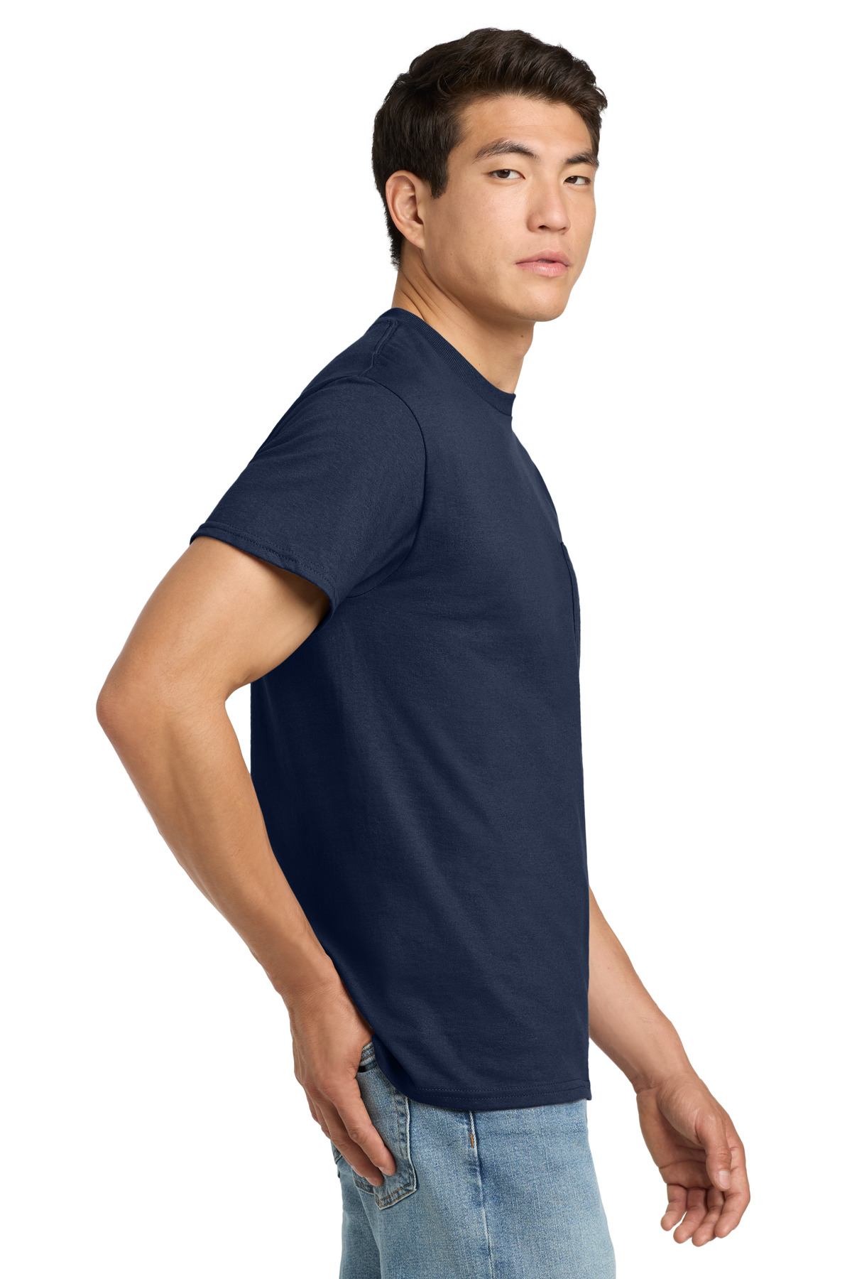 Gildan - Ultra Cotton 100% US Cotton T-Shirt with Pocket. 2300 8