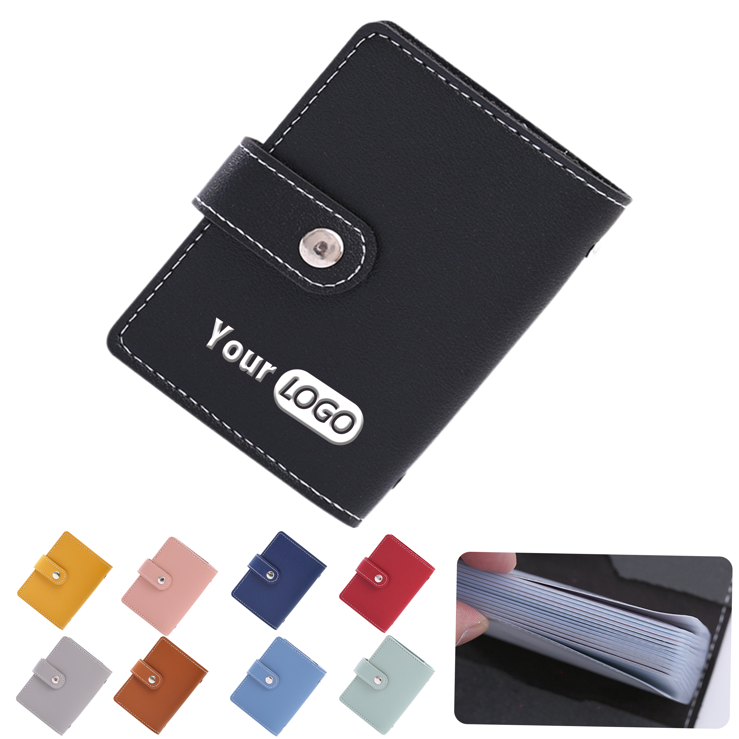 PU Leather Cardholder Wallet 8