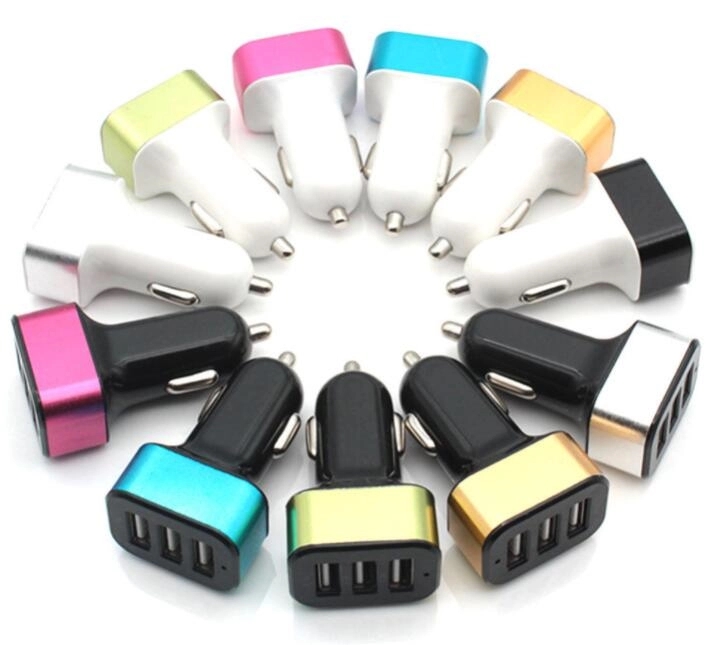 3 Port USB Car Charger 4