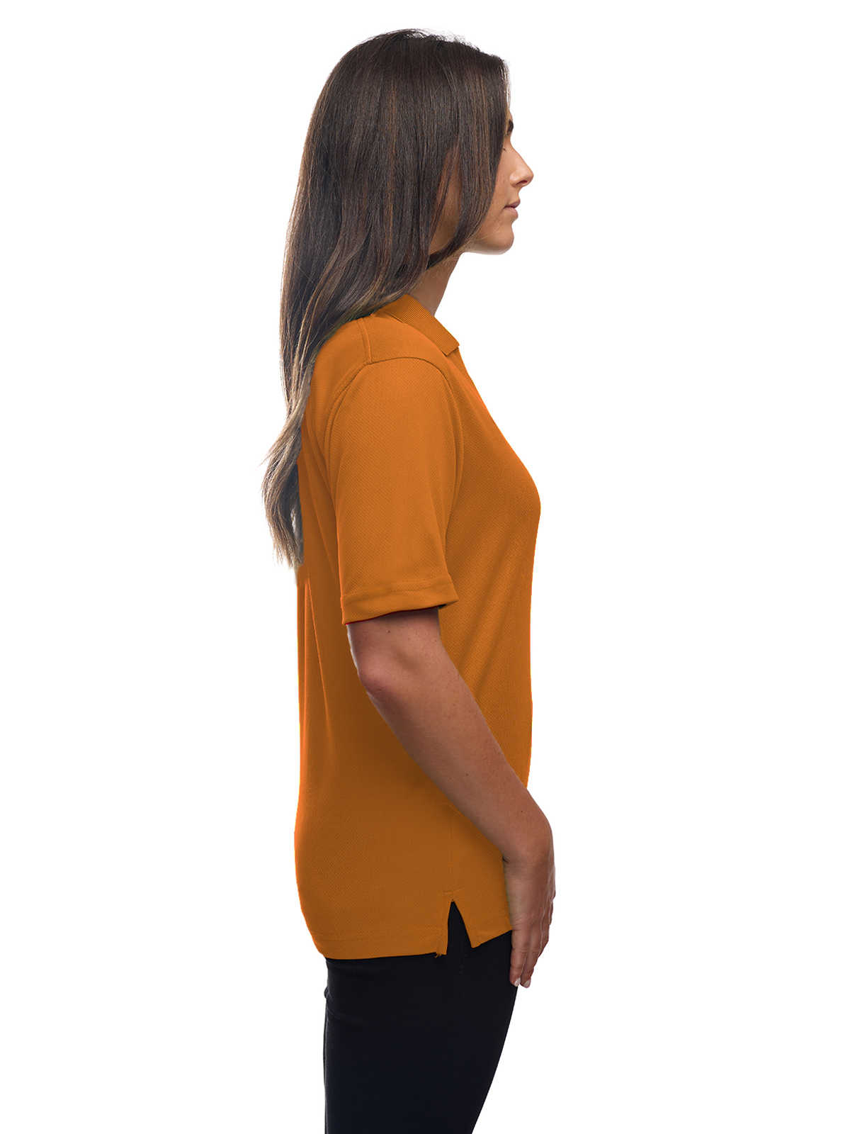 Blue Generation - Women's Pocketless Wicking V-Neck Polo 36