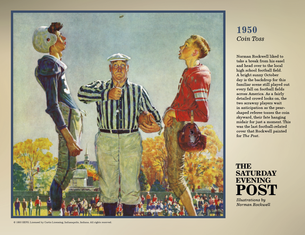Triumph® Calendars The Saturday Evening Post Illustrations by Norman Rockwell Calendar 40