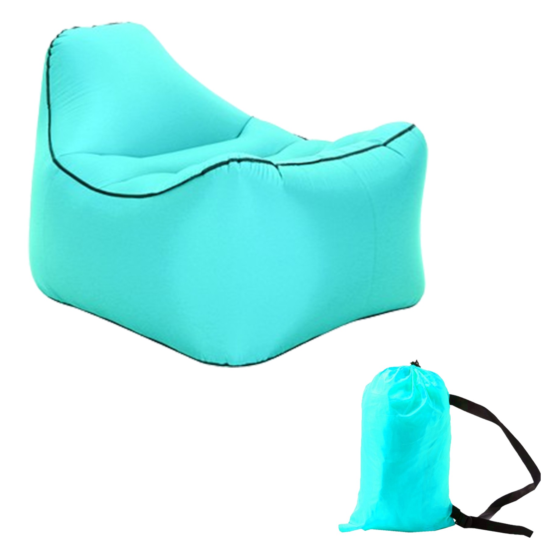 Nylon Inflatable Beach Air Chair 4