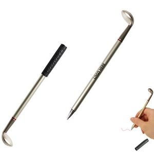 Blue Ink Golf Putter Ballpoint Pen 5