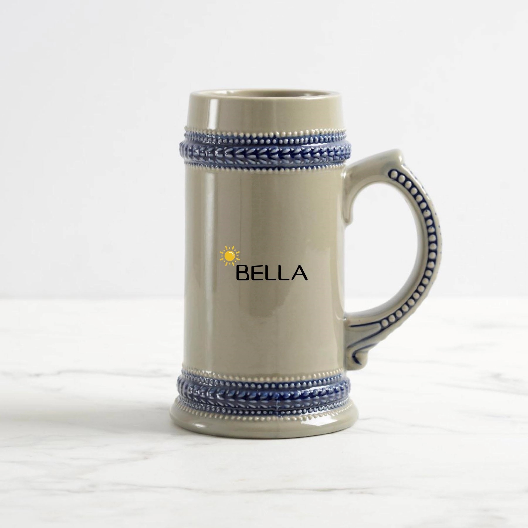 18.5 Oz. Ceramic Beer Mugs 1