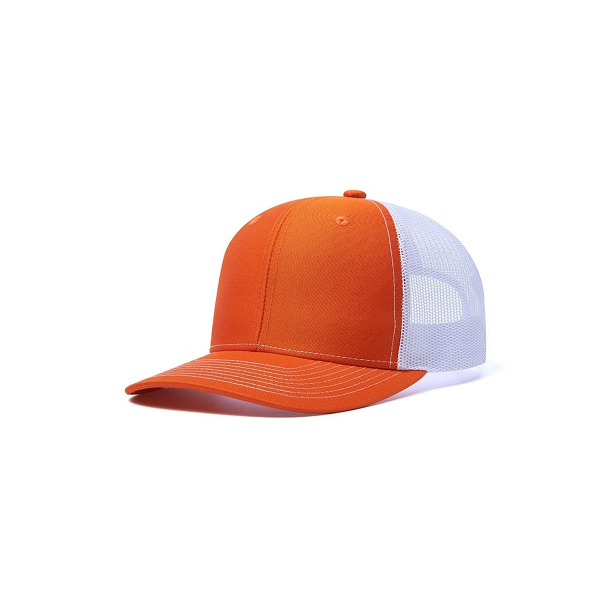 Brushed Cotton Mesh Trucker Cap Adjustable Fit 52