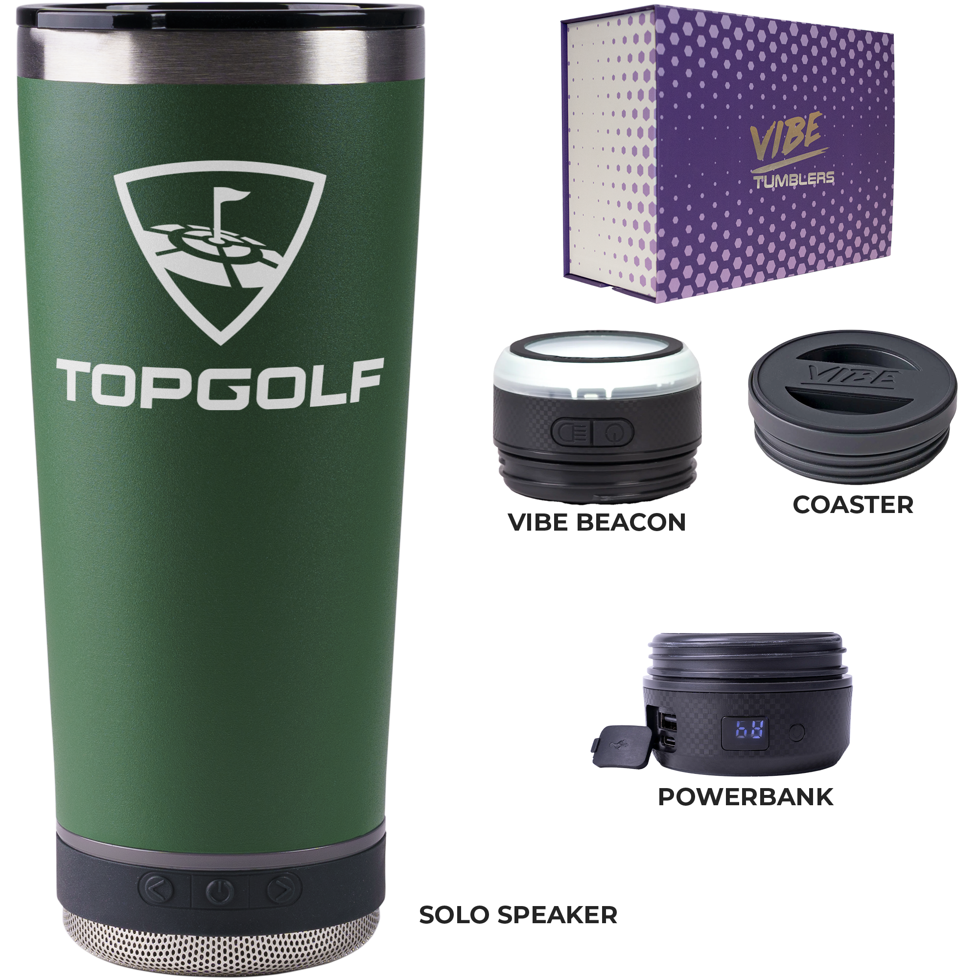 Go Caddy Vibe 18 oz Tumbler Kit 11