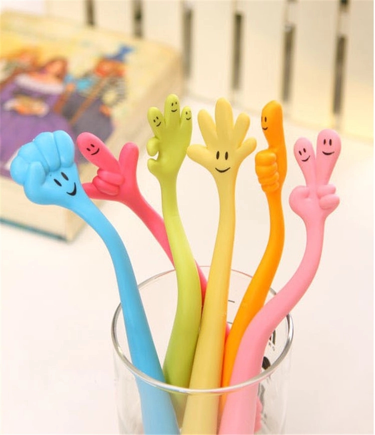 Silicone Gesture Ballpoint Pen 6