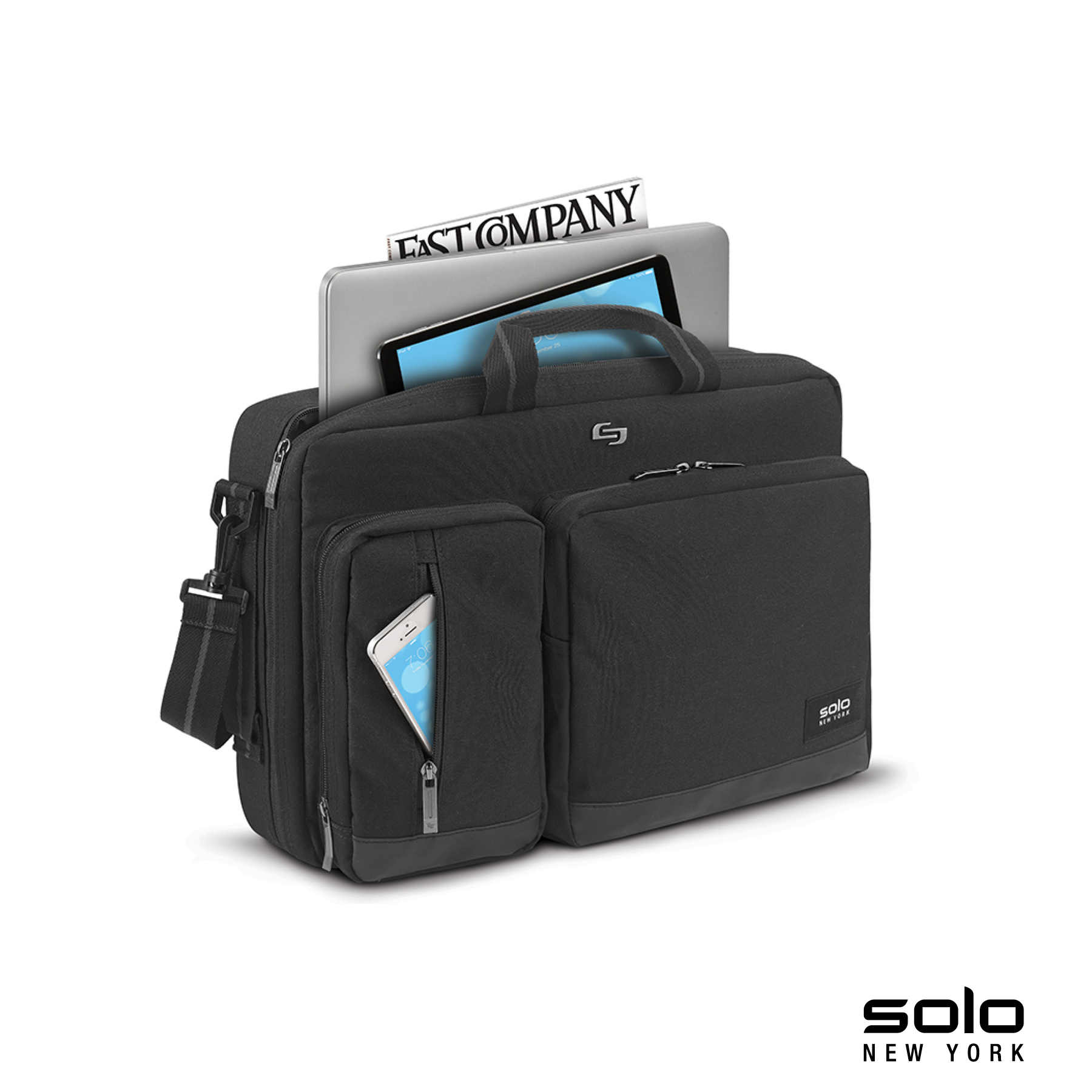 Solo New York Duane Hybrid Briefcase 3