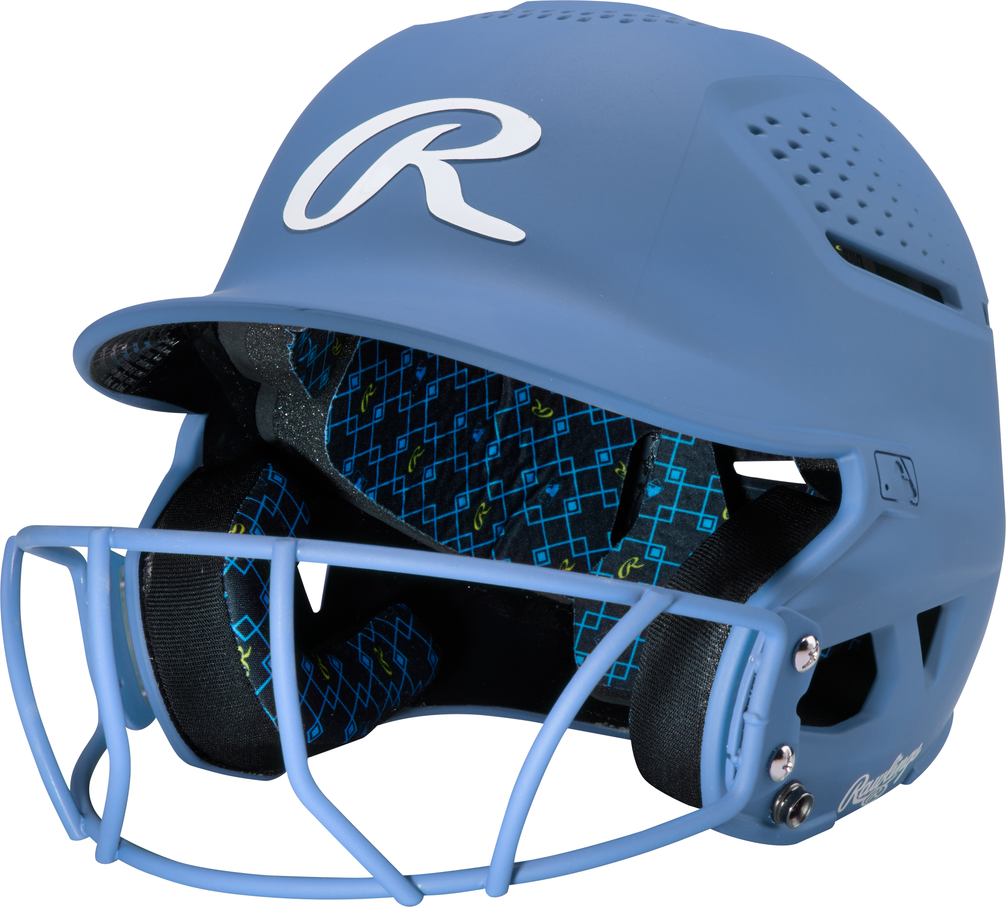 Rawlings RX2 Softball Batting Helmet with Face Mask | NOCSAE Certified 6
