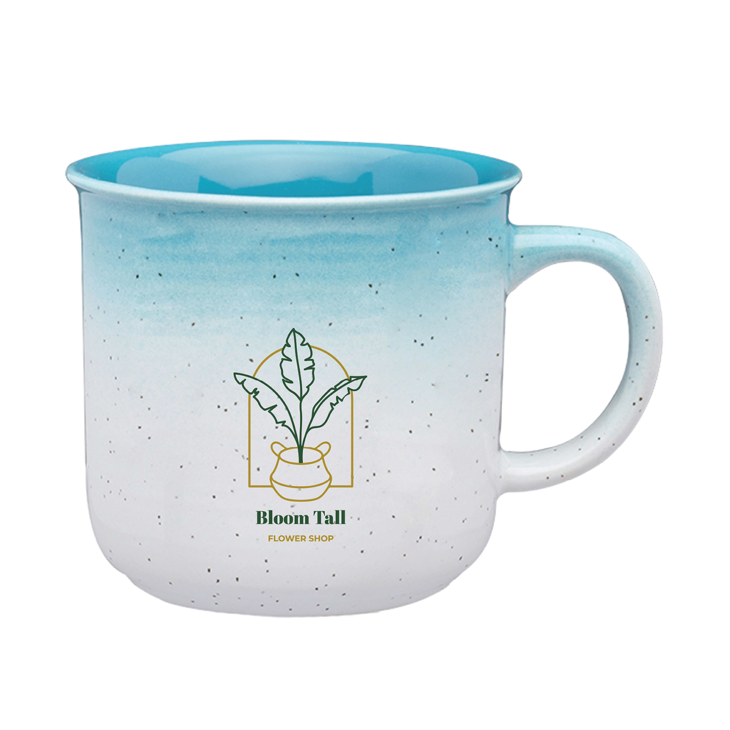 14 oz. Lucea Gradient Bistro Personalized Mugs(2 Color) 5