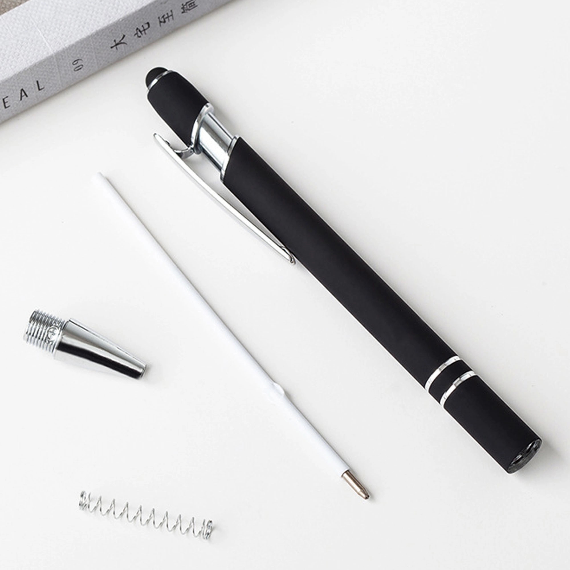 MOQ100 2 in 1 Ballpoint Pen/  Stylus 3