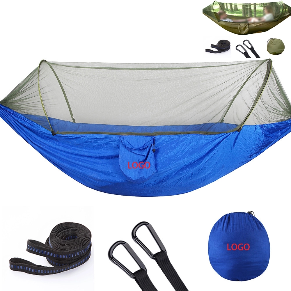 Large Camping Hammock With Net Mosquito 2