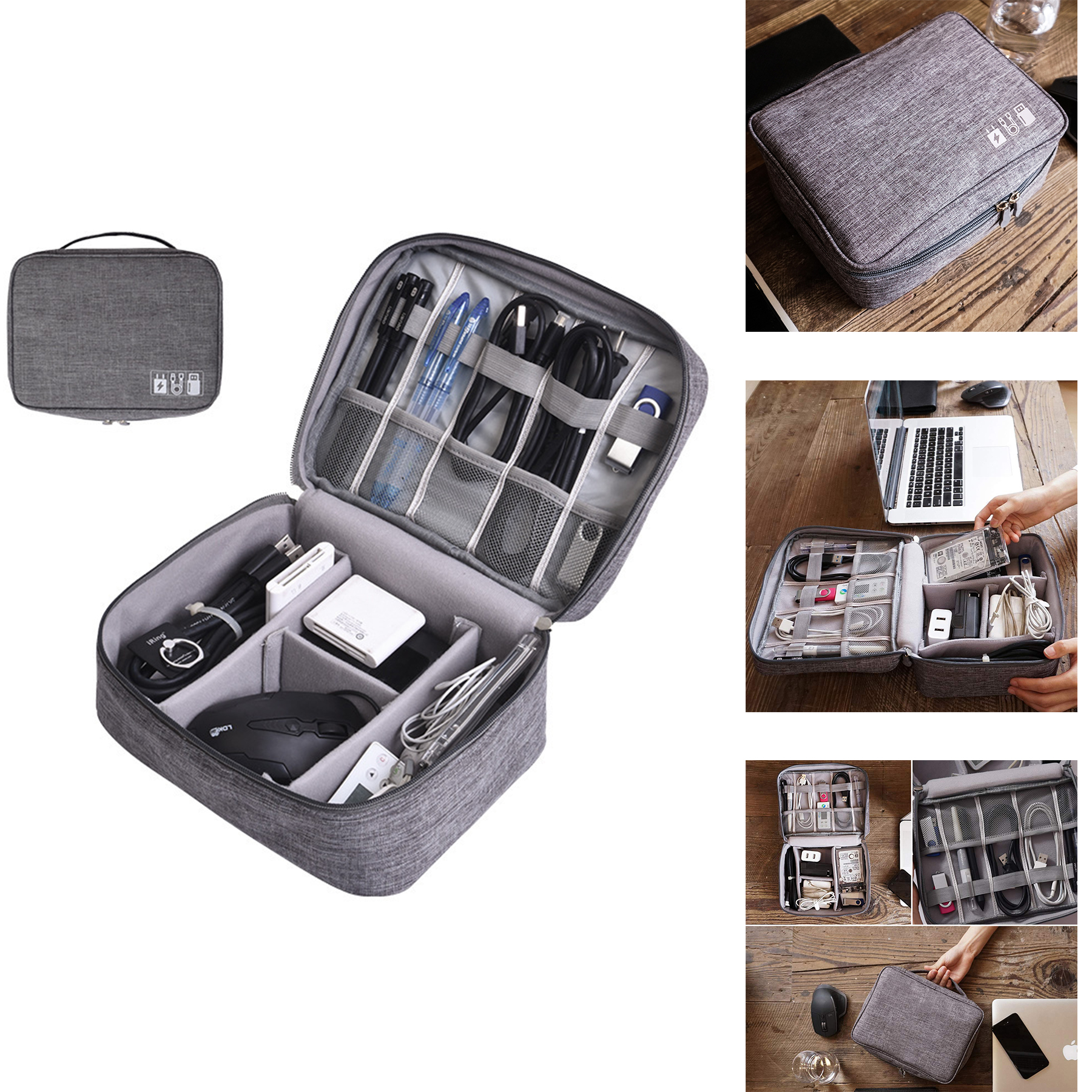 Electronic Travel Universal Cable Organizer 2