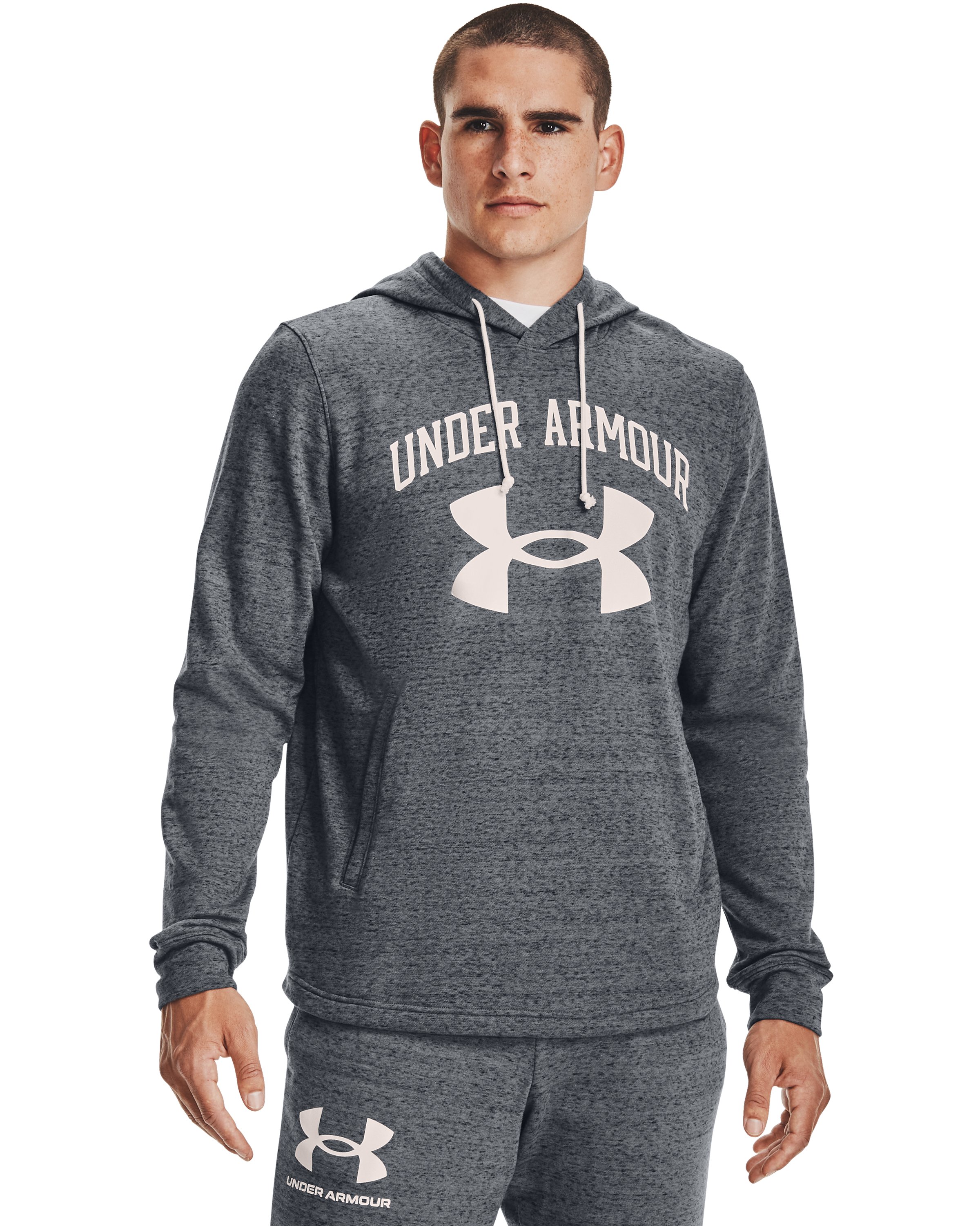 UA Rival Terry Big Logo Men's Hoodie 3