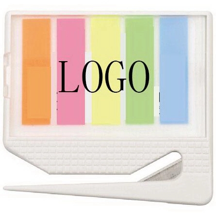 Five Color Sticky Flags Letter Opener 2