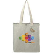 Repose 10oz Recycled Cotton Box Tote w/Snap 62