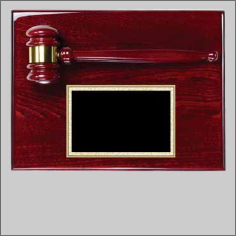 Gavel Plaque 2