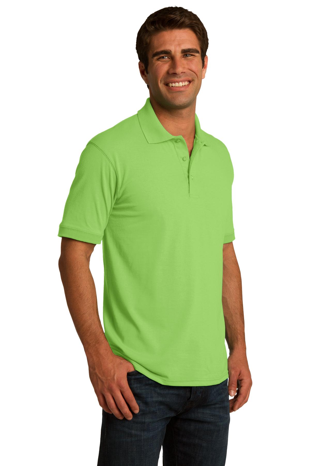 Port & Co Core Blend Jersey Knit Polo. KP55 67