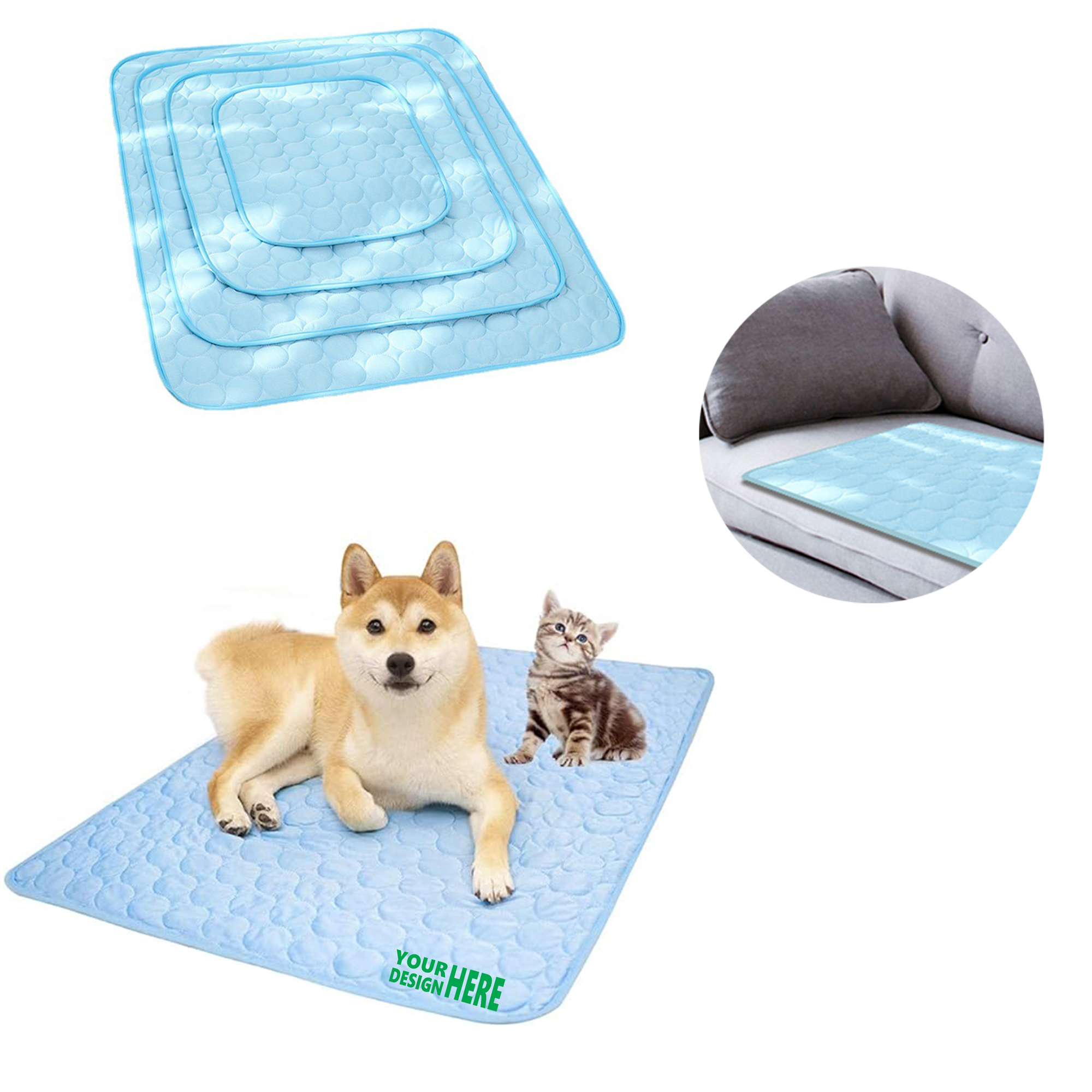Pet Summer Ice Silk Mat 1