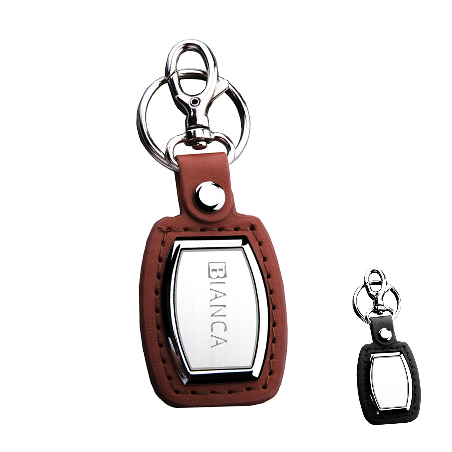 Leather Keychain 1