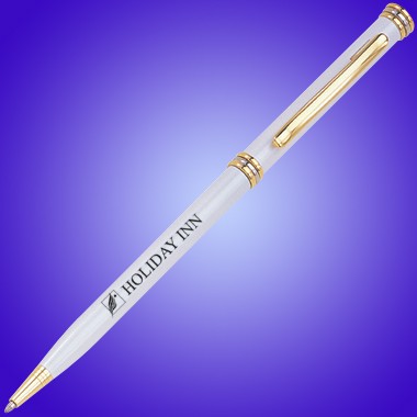SLIM LINE PEN- GOLD ACCENT 1