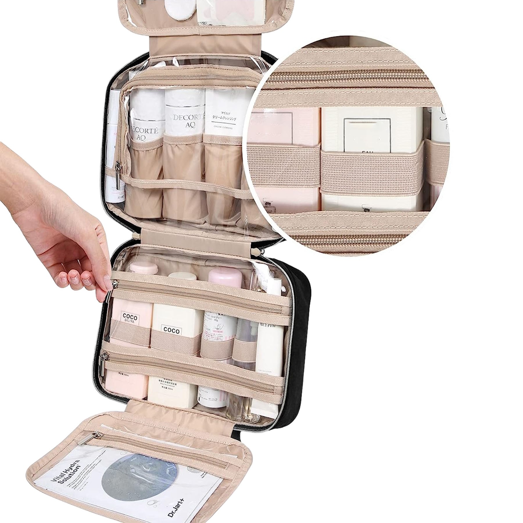 Portable Travel Toiletries Storage Bag 6